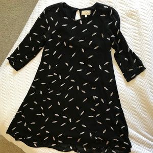 Free People Collective Concepts Feather Dress S